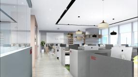 最新现代办公室设计装潢效果图