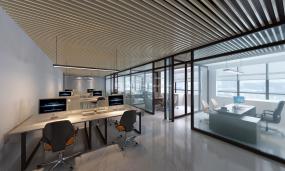 办公室室内布置装修设计效果图片欣赏