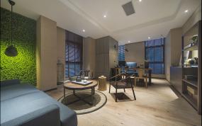 公司办公室室内布置效果图