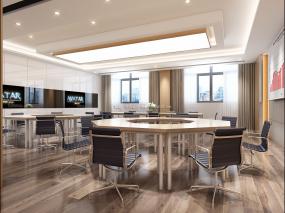 2020最新现代办公室室内布置设计效果图片