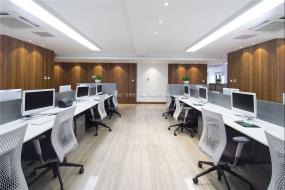 现代办公室室内布置效果图片