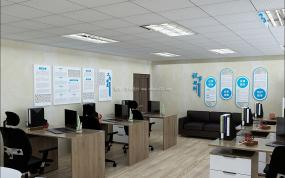 现代办公室布置设计效果图片欣赏