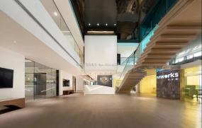 400平办公室效果图