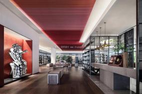 现代写字楼内部设计过道吊顶装修效果图片大全