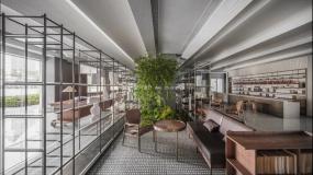 写字楼大堂过道玄关设计实景图片