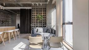 最新公司过道背景墙效果图