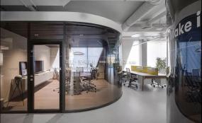 写字楼过道现代吊顶设计图片