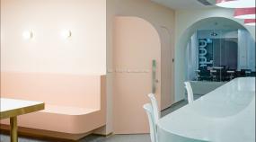 员工办公室室内过道吊顶装修效果图片大全