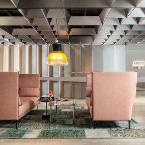 现代办公室过道走廊吊顶装修设计风格