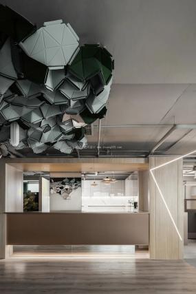 现代办公室过道装修图片大全