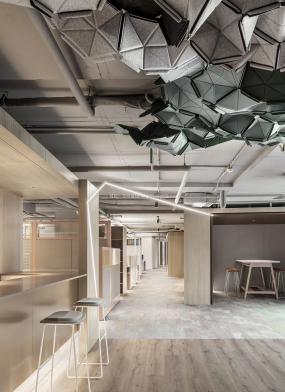 现代办公室过道装修图片欣赏