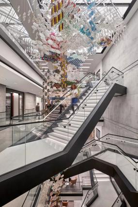 高档办公室装修效果图