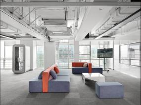 公司办公室室内装饰装修效果图片欣赏