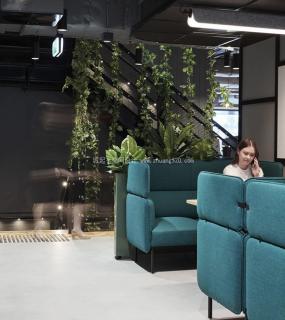 上海现代简约办公室装饰效果图