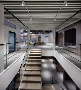 上海嘉定简单办公空间设计效果图