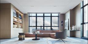 上海嘉定现代简约办公区装修案例