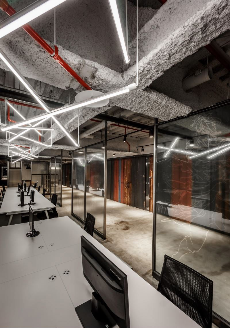 办公室工业化设计风格