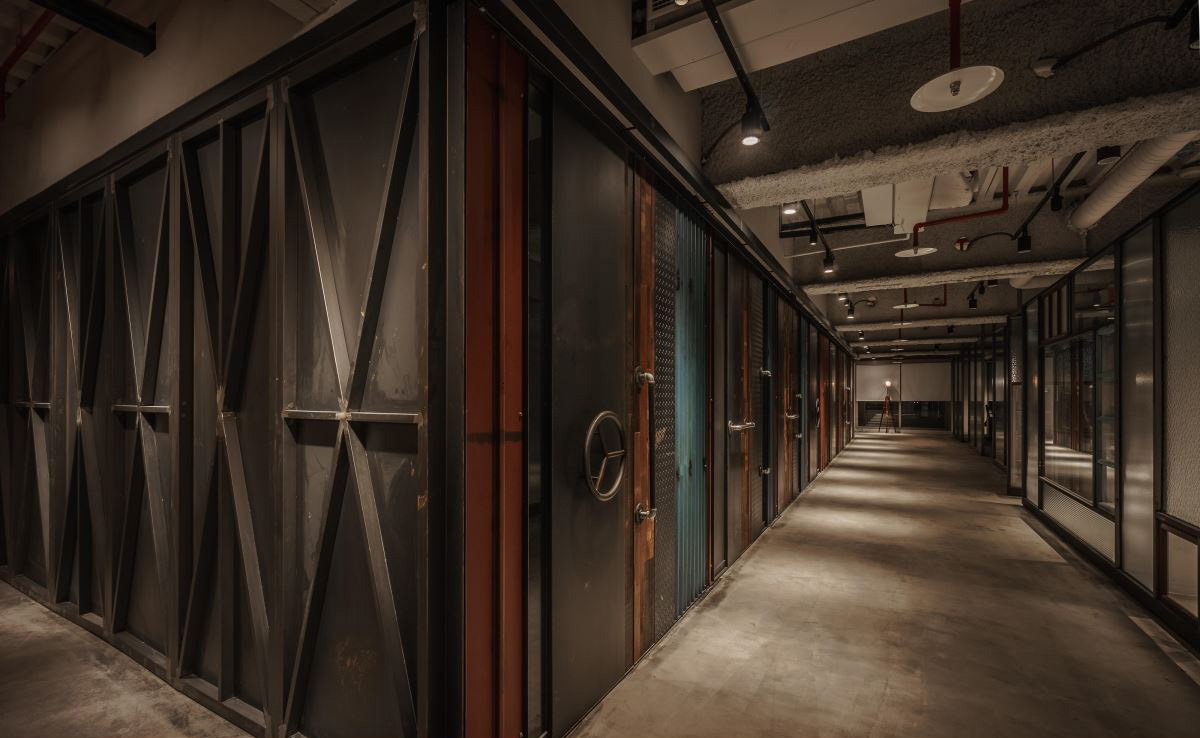 轻工业风办公室设计