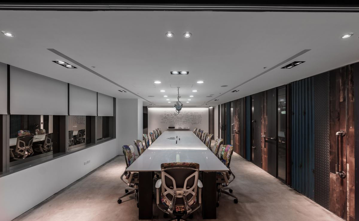 工业风办公室洽谈区设计