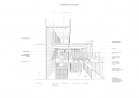 工业中式办公室设计图