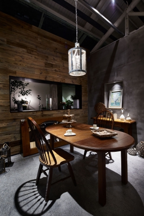 工业风水泥墙办公室设计