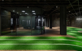 简单工业风办公室装修