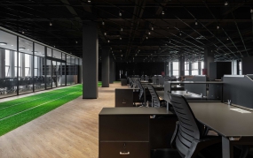 工业风办公装修效果图