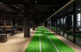 工业风装修办公室 图片