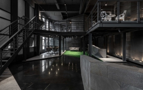 工业时尚风格办公室装修风格