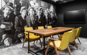 复古工业风办公室装修风格