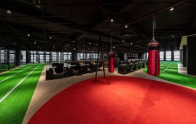 500平办公室工业风装修效果图