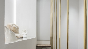 工业风办公室卫生间装修效果图