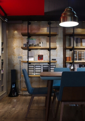 工业风办公室装修布局图