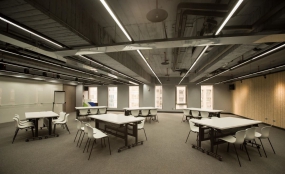 工业风办公室装修茶室效果图