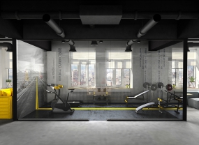 电商办公室装修工业风