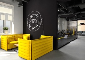 工业科技风格办公装修