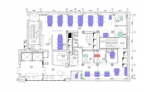 极简工业风办公室装修案例
