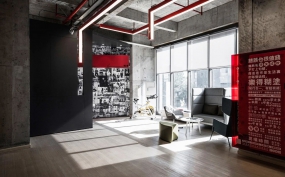 现代工业办公楼装修风格