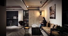 工业风厂房办公室装修效果图