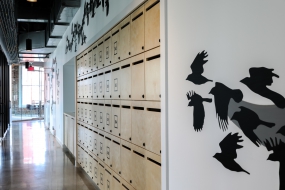 工业风办公室装修吊顶