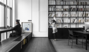 科技风格办公装修效果图