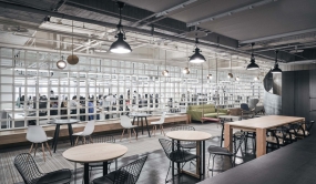 科技感现代办公室装修