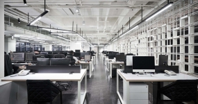 办公室科技感风格装修效果图