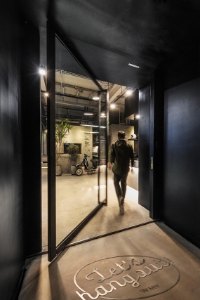 办公室科技感装修图