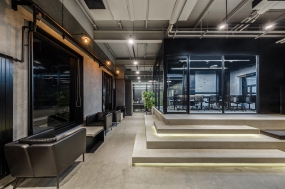 科技办公楼装修实景图