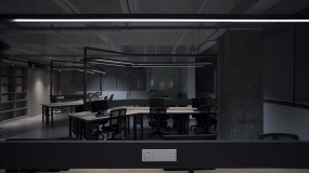 loft办公装修设计效果图