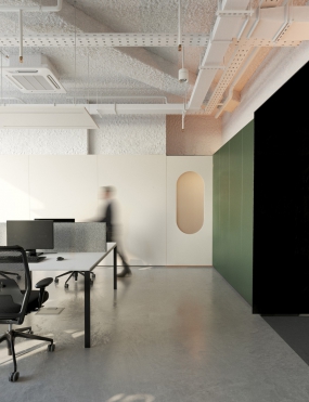 loft茶室办公室设计图