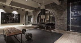 loft办公室风格装修效果图