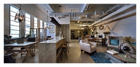 120平loft办公室装修