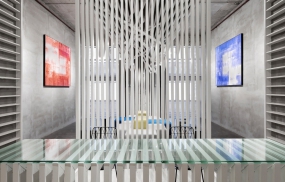 loft办公接待装修图